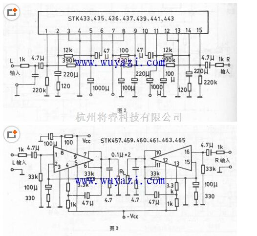 音频处理中的stk系列音响厚膜集成电路